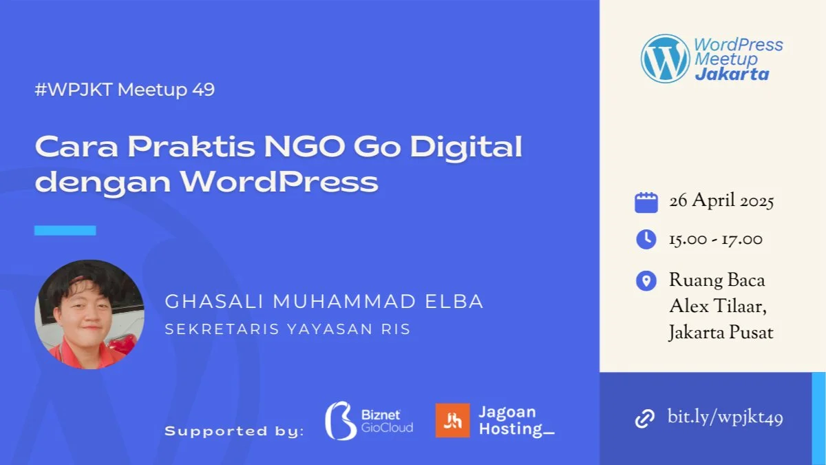 Cara Praktis NGO GO Digital Dengan WordPress